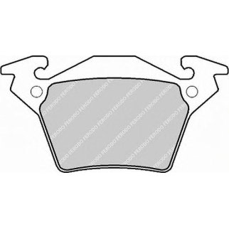 Колодки тормозные к-кт FERODO FVR1305 фото