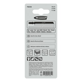 Набор полотен для электролобзика универсальный, 2шт. GROSS фото 8