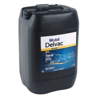 Масло моторное MOBIL Delvac Modern 15W-40 синтетическое 20 л SUP DEF V4 PAIL 157336 фото