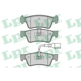Колодки тормозные задние к-кт Lpr 05P1284 фото