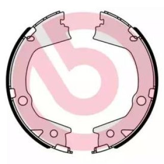 Колодки ручного тормоза к-кт brembo S 77 001 фото