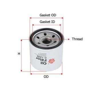 Фильтр масляный SAKURA _C1220 фото