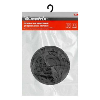 Резиновая опора для подкатного домкрата универсальная MATRIX 50901 фото 4