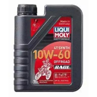 Масло моторное LIQUI MOLY Motorbike 4T Synth Offroad Race 10W-60 SL;JASO MA2 синт. 1л фото