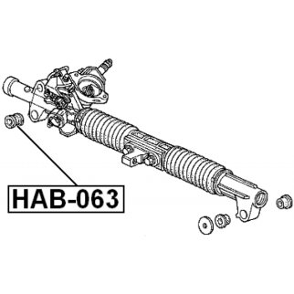 Сайлентблок рулевой рейки фото 2