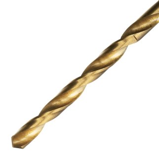 Сверло по металлу 3,5 мм HSS, нитридтитановое покрытие, 6-гран. хвостовик MATRIX фото 3