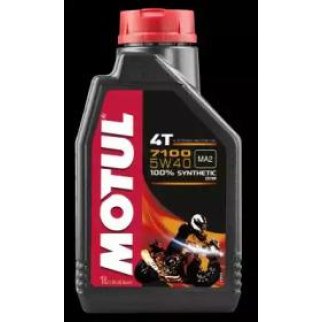Масло моторное для 4-х тактных двигателей 7100 ESTER 4T 5W40 синт.1л MOTUL фото