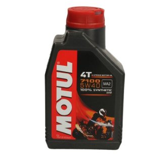 Масло моторное для 4-х тактных двигателей 7100 ESTER 4T 5W40 синт.1л MOTUL фото
