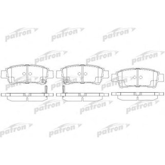 Колодки тормозные PATRON PBP1530 фото