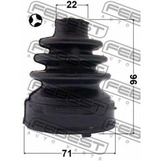 0215-F15T_пыльник ШРУСа внутреннего к-кт! Honda Civic 06-11 фото