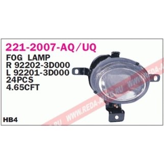 Фара противотуманная левая DEPO 221-2007L-UQ фото