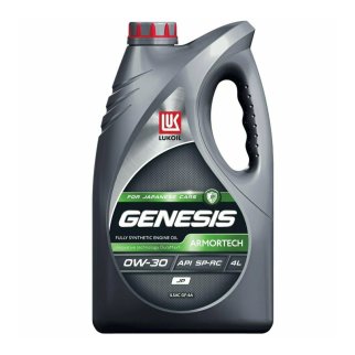 Масло моторное Лукойл Genesis Armortech JP 0W-30 синтетическое 4 л 3173837 фото