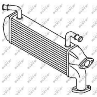 Радиатор системы EGR NRF 48218 фото