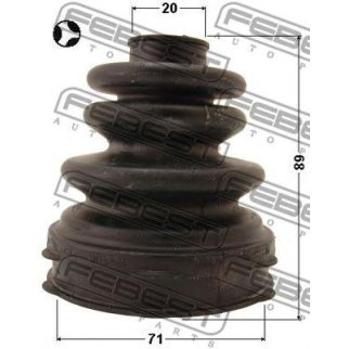 Пыльник ШРУСа FEBEST 2215-CDT фото