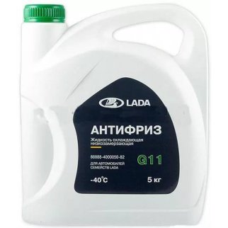 Антифриз LADA Carboxylate G11 готовый -40 зеленый 5 л 88888400005082 фото