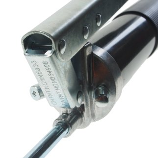 Шприц плунжерный с воздушным клапаном 400см; двойной поршень; раб. давление: 245бар ЭВРИКА фото 2