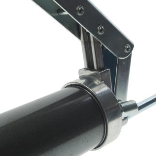 Шприц плунжерный с воздушным клапаном 400см; двойной поршень; раб. давление: 245бар ЭВРИКА фото 3