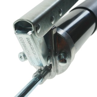 Шприц плунжерный с воздушным клапаном 400см; двойной поршень; раб. давление: 245бар ЭВРИКА фото 2