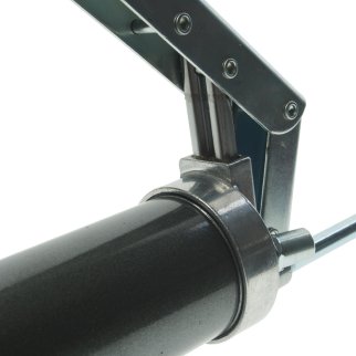 Шприц плунжерный с воздушным клапаном 400см; двойной поршень; раб. давление: 245бар ЭВРИКА фото 3