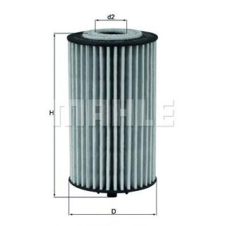 Фильтр масляный KNECHT OX 978 D фото 2