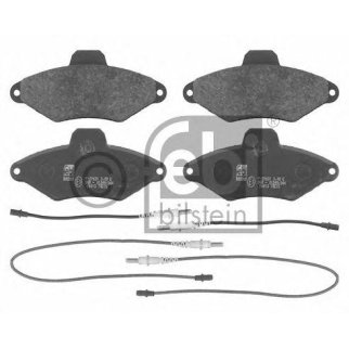 Колодки тормозные передние к-кт FEBI 16413 фото