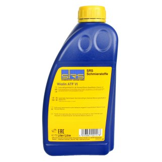 Масло трансмиссионное SRS ATF WIOLIN Getriebefluid DCT 1л фото 1