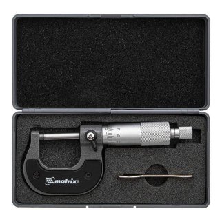 MATRIX 317255 Микрометр механический, 0-25 мм фото 3