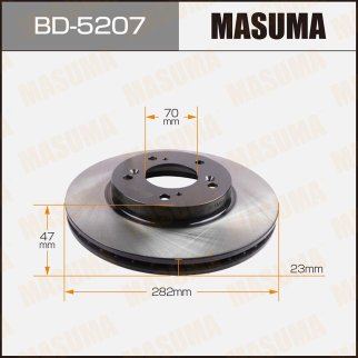 Диск тормозной Masuma BD-5207 фото