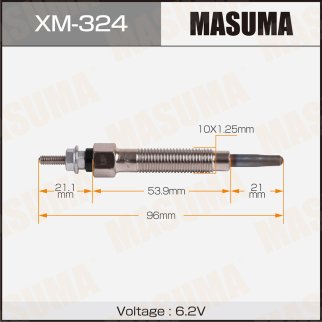Свеча накаливания Masuma XM-324 фото