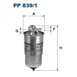Фильтр топливный FILTRON PP 8391 фото