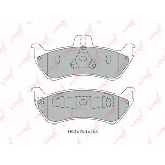 Колодки тормозные задние дисковые к-кт LYNXauto BD-5328 фото