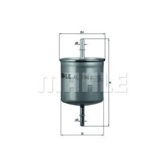 Фильтр топливный KNECHT KL 196 фото