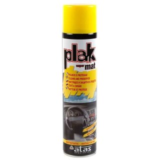 Полироль салона PLAK "Super Mat" 600 мл (аэр.) Лимон PLAK 5150 фото