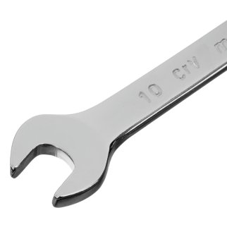 Ключ комбинированный, 10 мм, CrV, полированный хром MATRIX 15154 фото 3