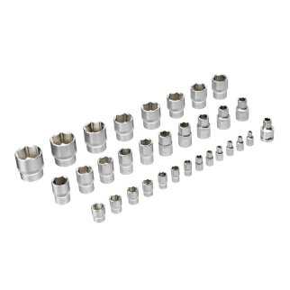 Набор инструмента 94 пред. 1/2", 1/4", CrV, S2 DENZEL фото 9