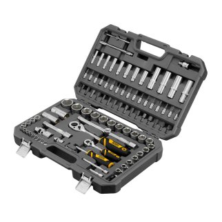 Набор инструмента 94 пред. 1/2&quot;, 1/4&quot;, CrV, S2 DENZEL фото