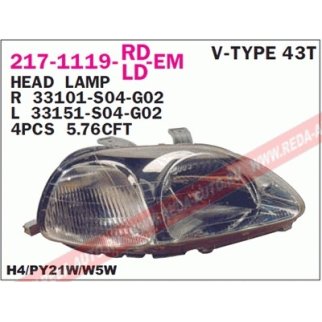 Фара главного света левая фото