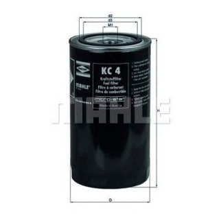 Фильтр топливный MAHLE KC 4 фото