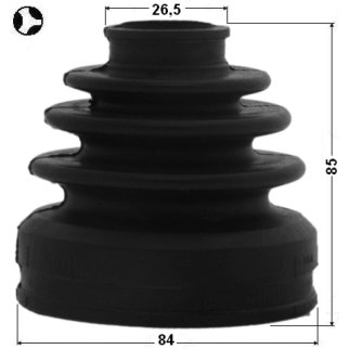 Пыльник внут ШРУСа (к-кт) FEBEST 0115-GSX30RHT фото 2 Пыльник внут ШРУСа (к-кт) FEBEST 0115-GSX30RHT фото 2