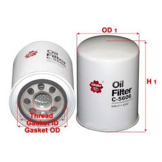 Фильтр масляный SAKURA _C5606 фото