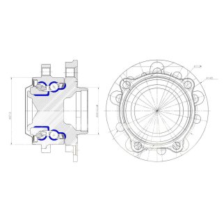 Подшипник ступицы TRIALLI MR 1535 фото 4