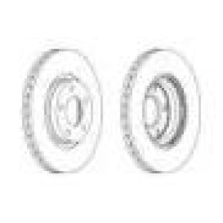 Диск тормозной передний вентилируемый FERODO DDF1312C фото