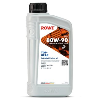 Масло трансмиссионное ROWE HIGHTEC GL-4 80W90 мин. 1л фото 1