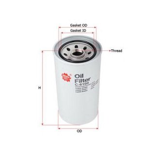 Фильтр масляный SAKURA C6102 фото