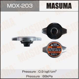 Крышка радиатора 0.9 kg/cm MASUMA MOX-203 фото 1 Крышка радиатора 0.9 kg/cm MASUMA MOX-203 фото 1