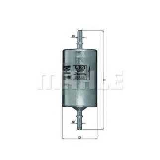 Фильтр топливный KNECHT KL 842 фото 2