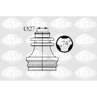 Пыльник ШРУСа SASIC 4003472 фото