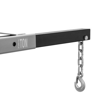 MATRIX 567325 Кран гидравлический, 2 т, h подъема 25–2382 мм, складной (комплект из 2 частей) фото 14