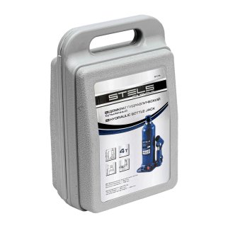 Домкрат бутылочный 4т гидравлический (188-363мм) в кейсе STELS фото 8