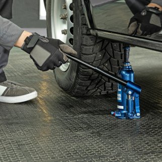 Домкрат бутылочный 4т гидравлический (188-363мм) в кейсе STELS фото 12